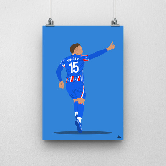 Sam Murray Carlisle United Print – Official Artwork