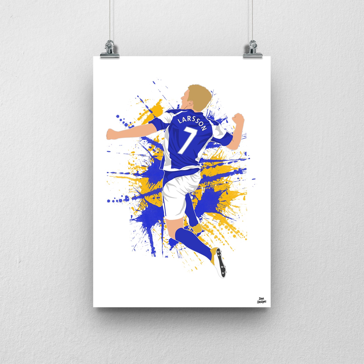 Seb Larsson Print – Birmingham City Artwork