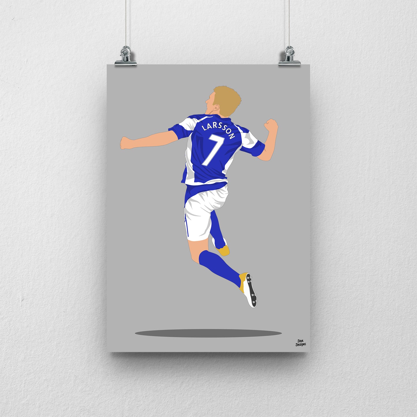 Seb Larsson Print – Birmingham City Artwork
