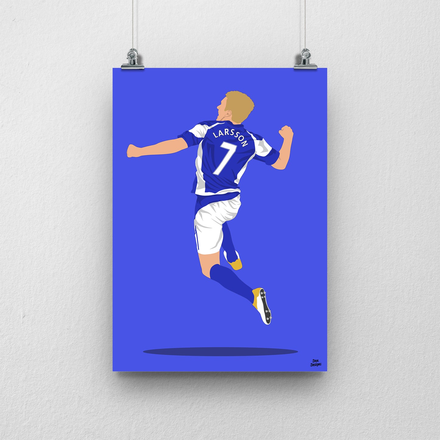 Seb Larsson Print – Birmingham City Artwork