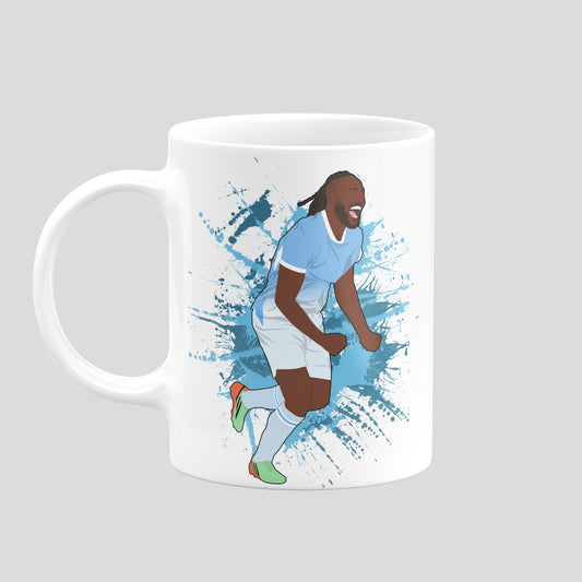 Antoine Semenyo Manchester City Mug – Goal Celebration Football Design
