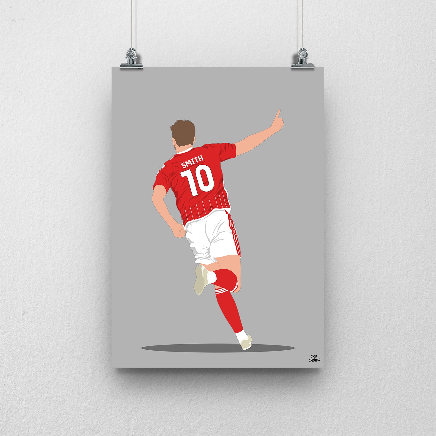 Harry Smith Swindon Town Print – Football Artwork