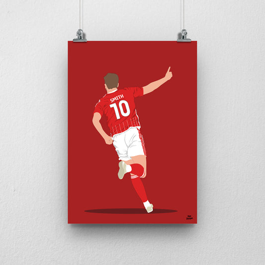 Harry Smith Swindon Town Print – Football Artwork