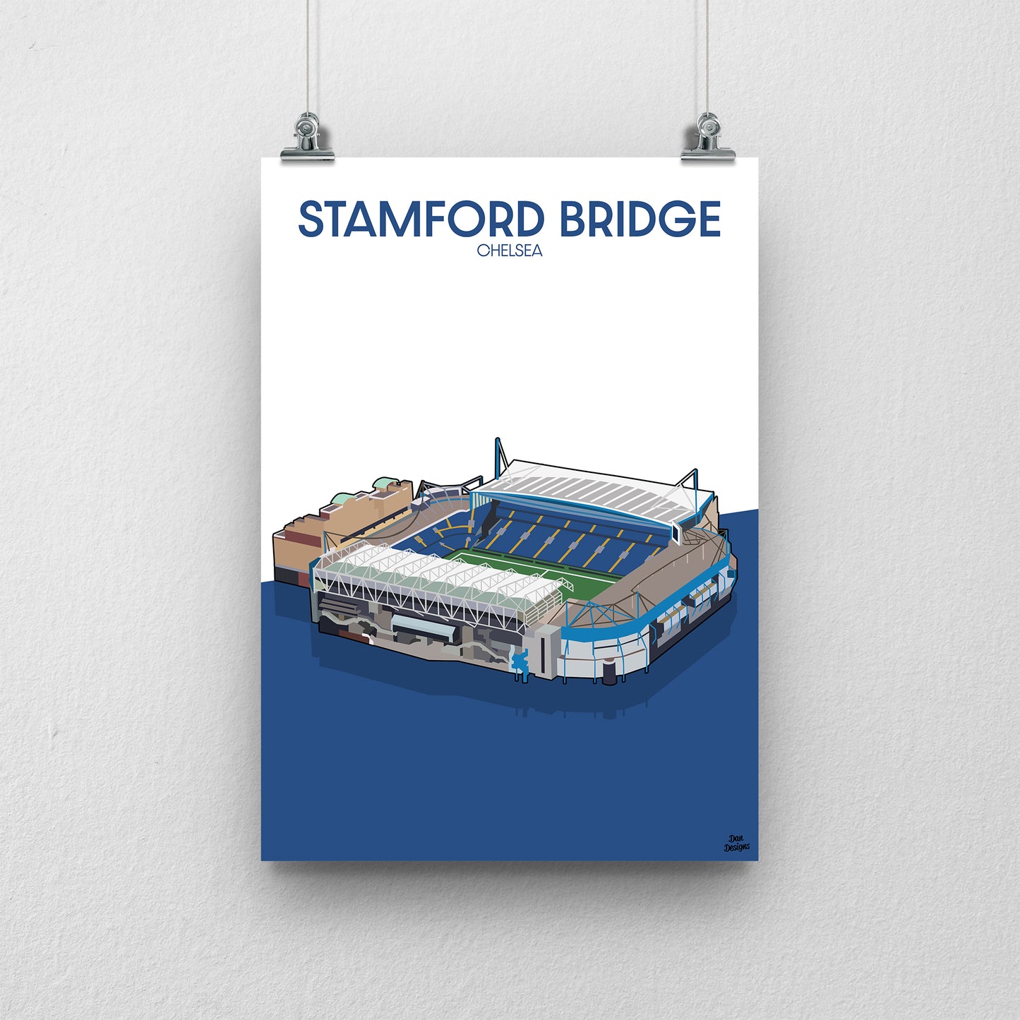 Stamford Bridge Print – Chelsea Stadium Artwork