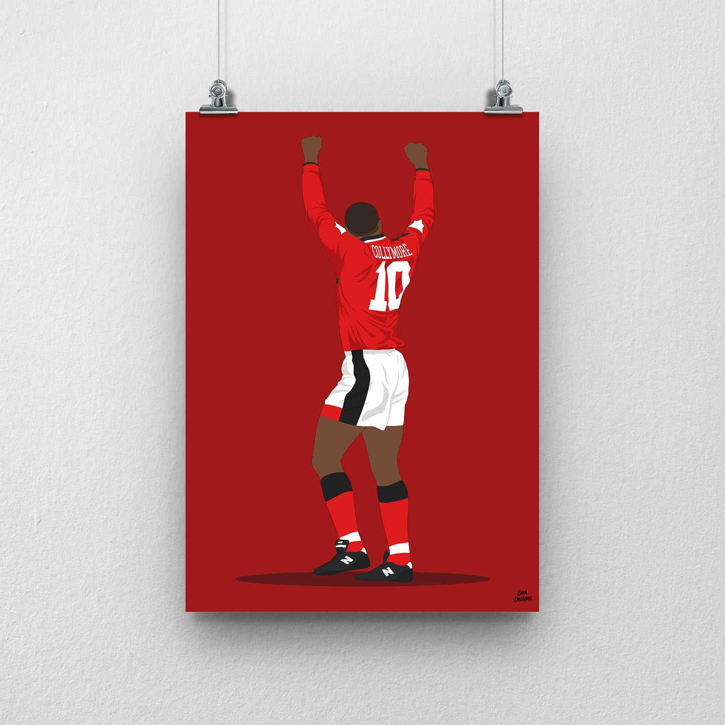 Stan Collymore Nottingham Forest Print – Football Artwork