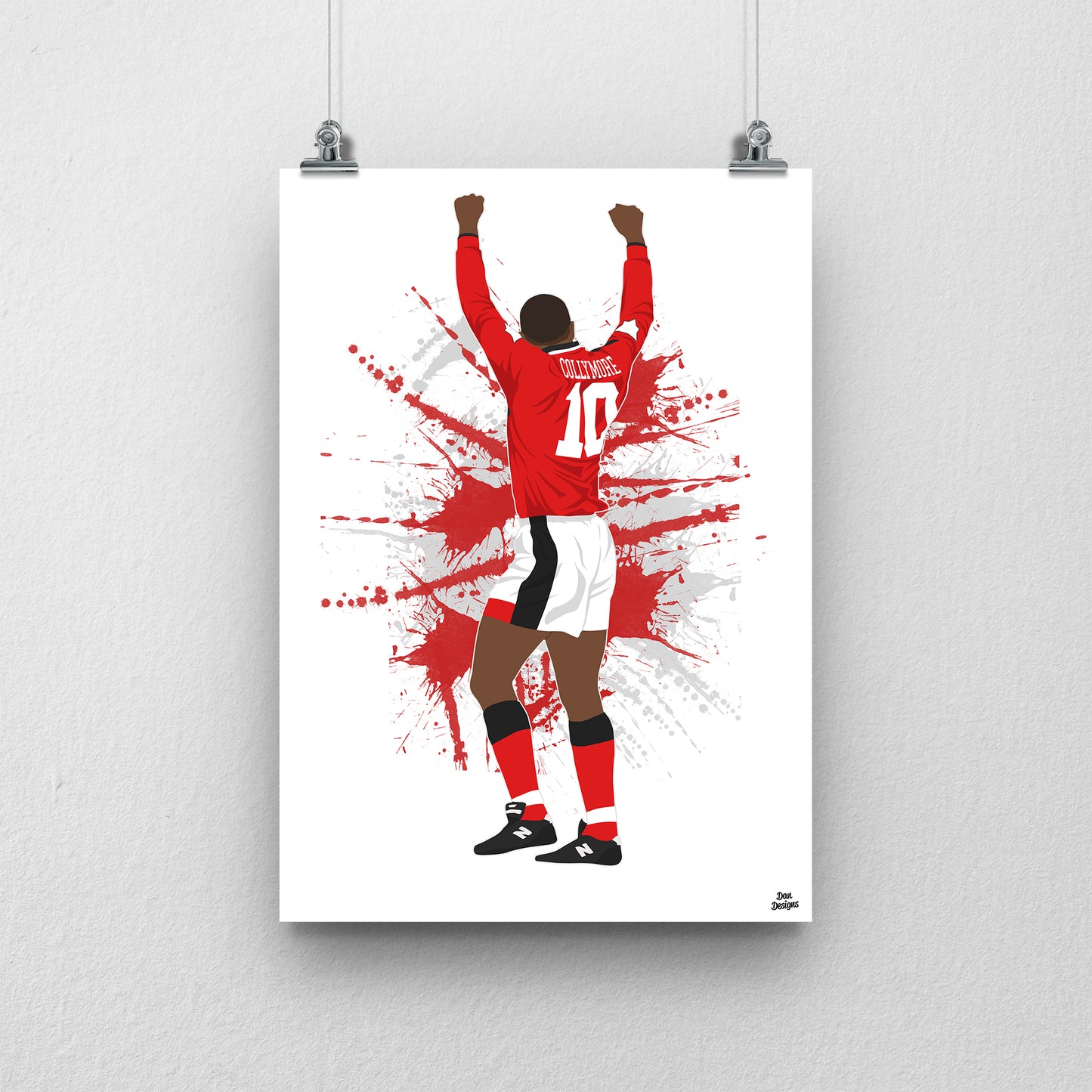 Stan Collymore Nottingham Forest Print – Football Artwork
