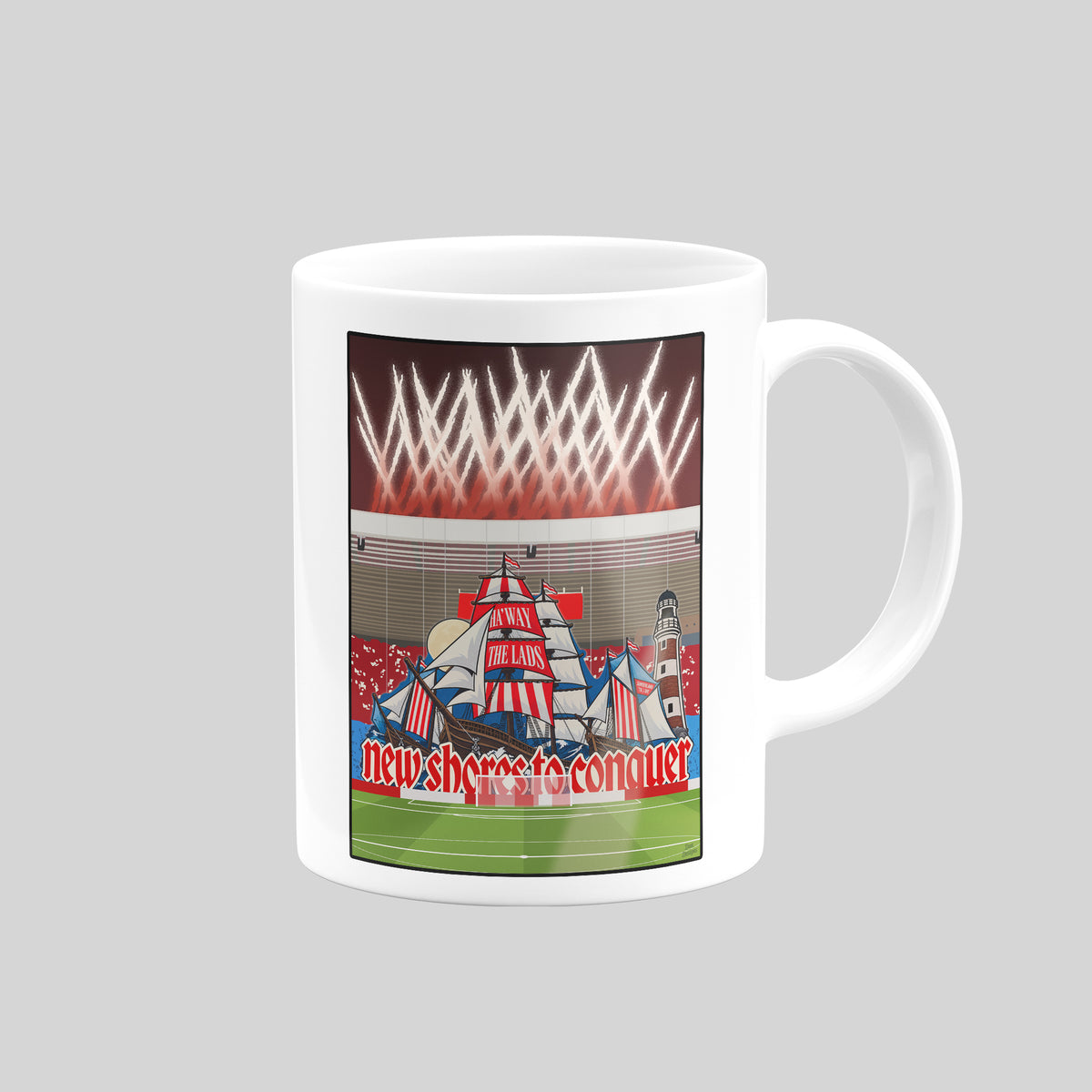 Sunderland Europa League Tifo – Stadium Of Light Mug