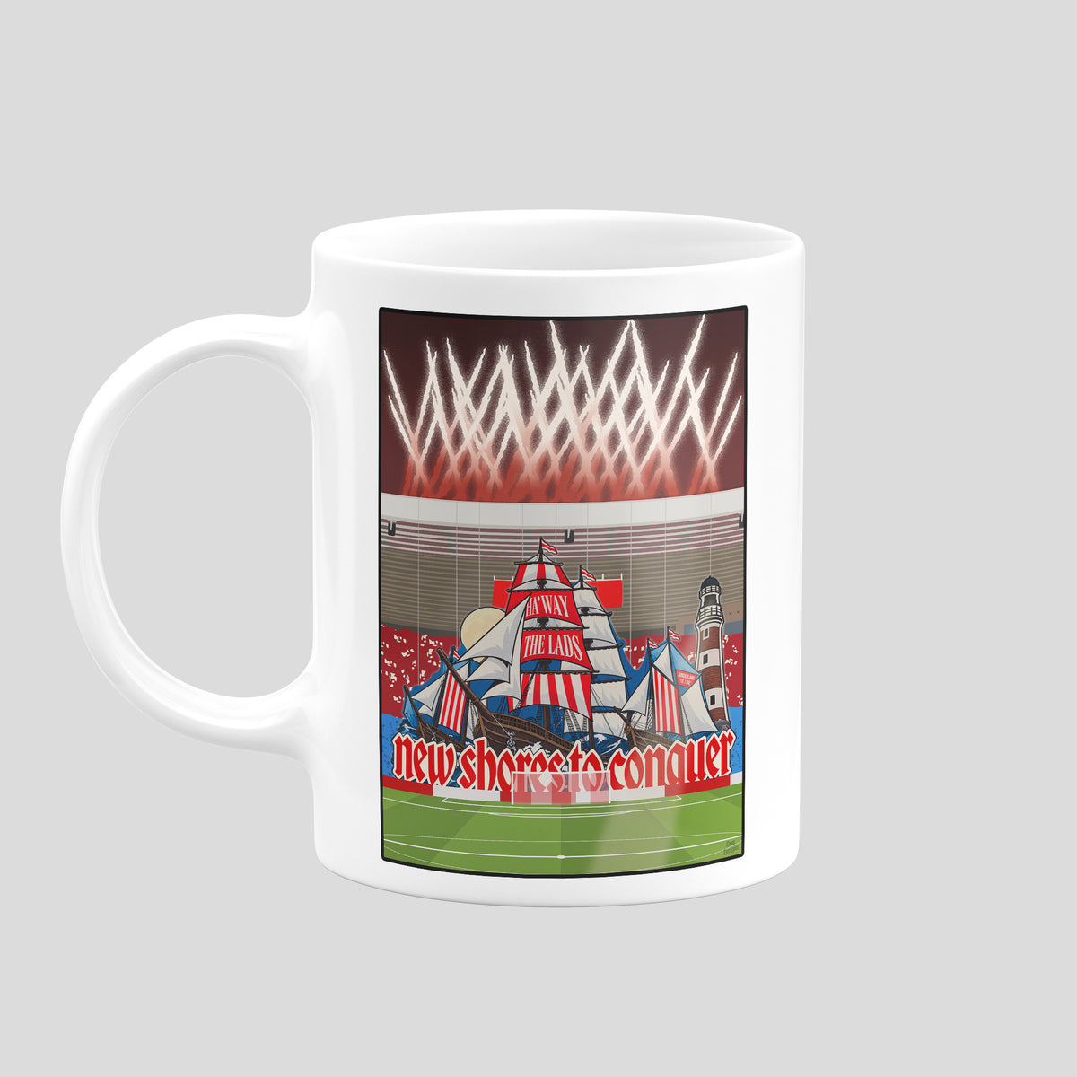 Sunderland Europa League Tifo – Stadium Of Light Mug