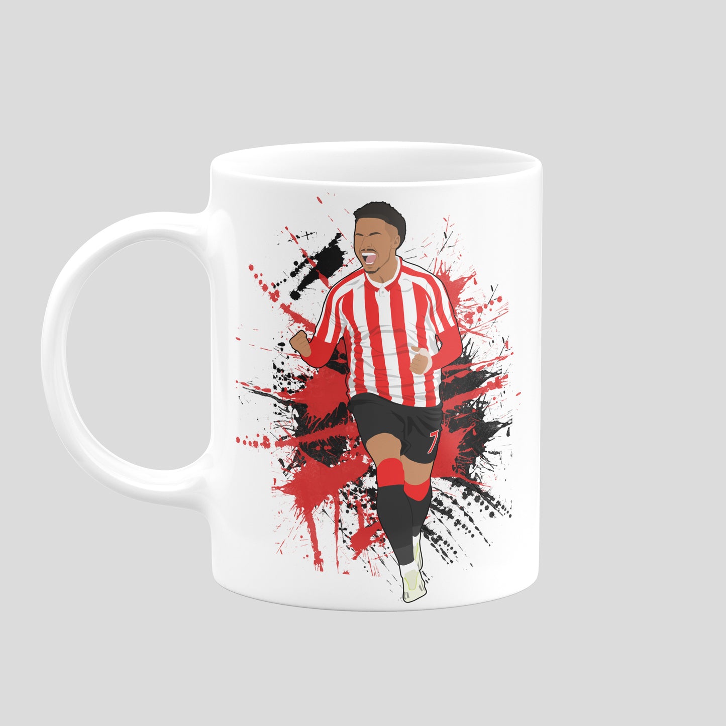 Chemsdine Talbi Sunderland Mug – Football Artwork