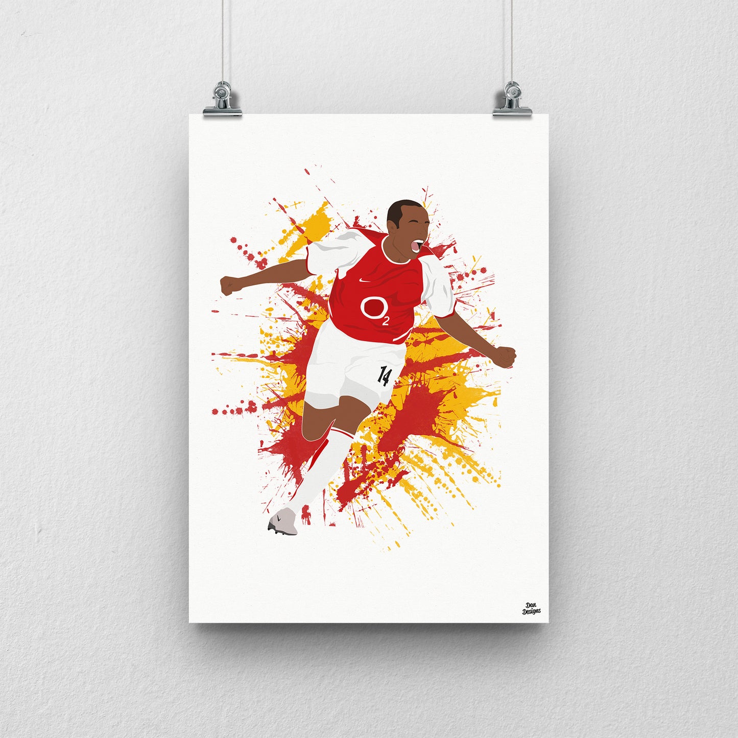 Thierry Henry Print