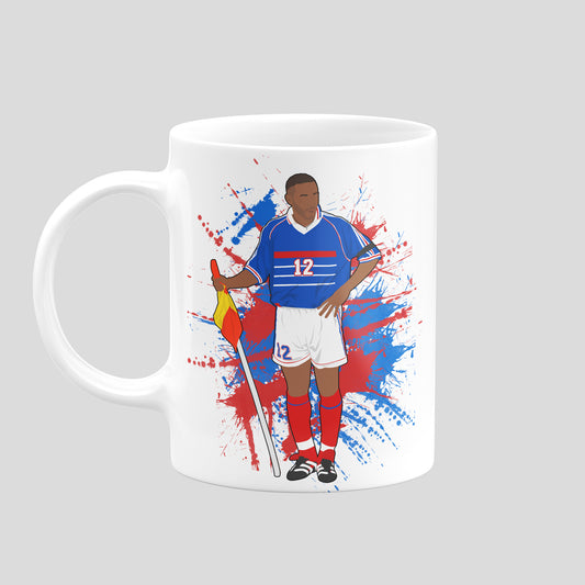 Thierry Henry France mug – original football artwork