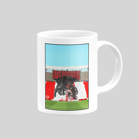 Wearside Tifo Sunderland Mug – Stadium Of Light Derby Day Mug