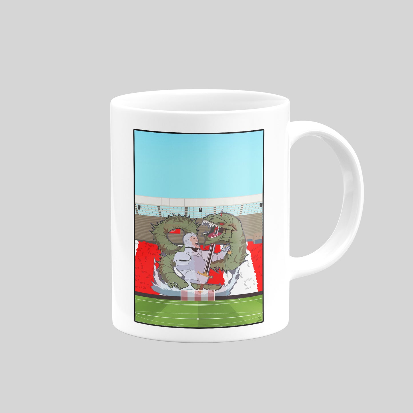 Lambton Worm Sunderland Mug – Stadium Of Light Mug