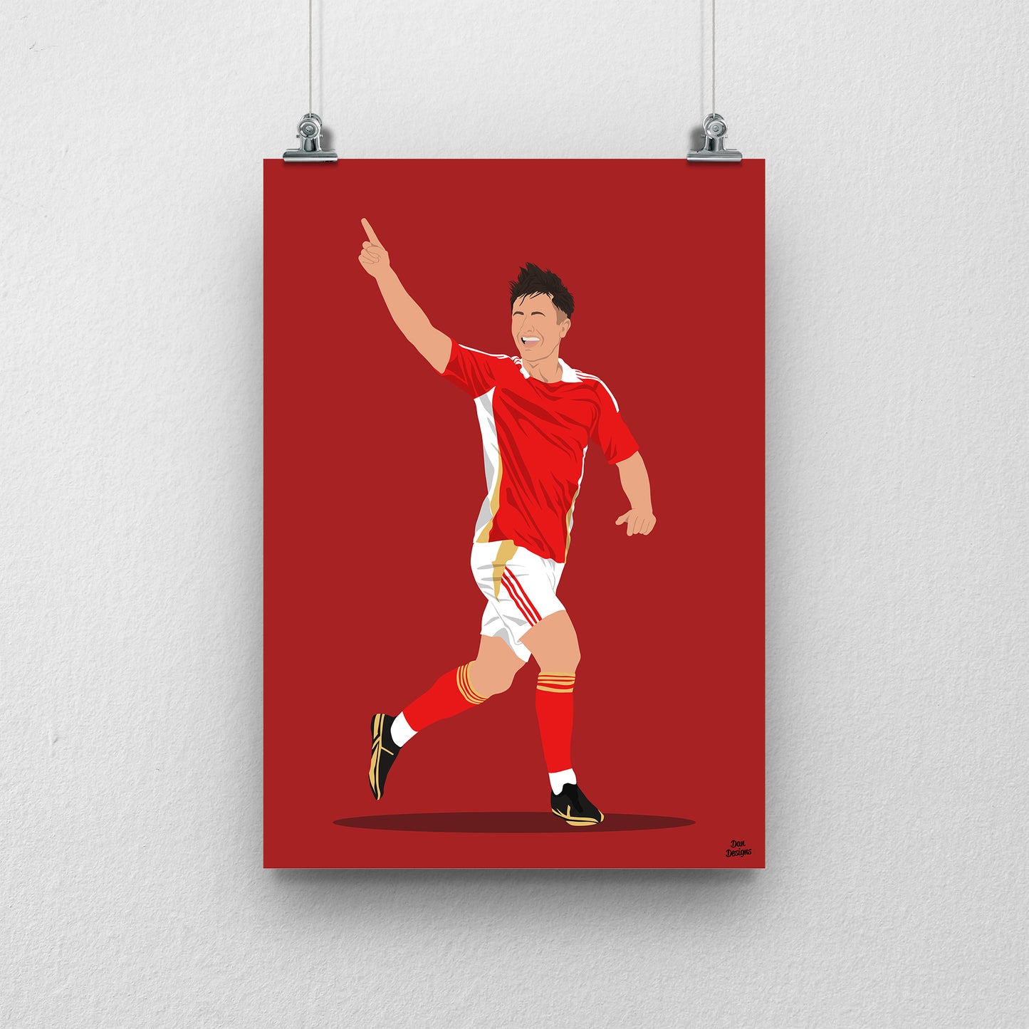 Tom Nichols Swindon Town Print – Official Football Artwork