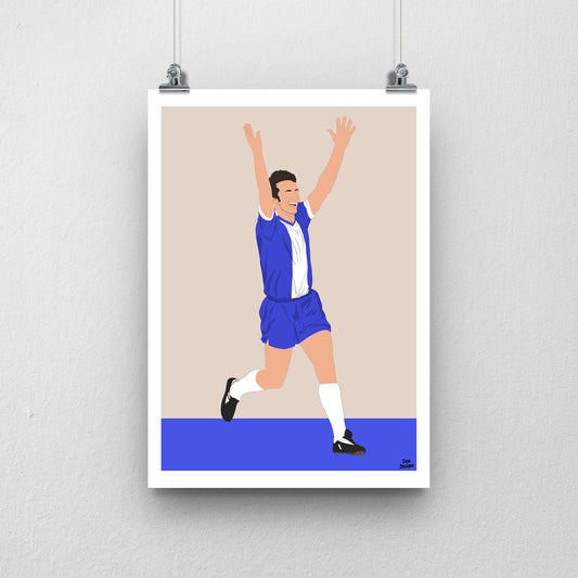 Trevor Francis Print – Birmingham City Legend Artwork