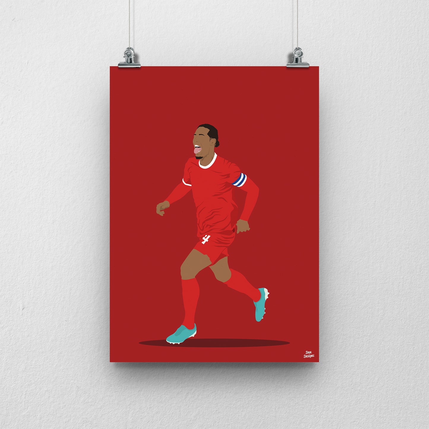 Virgil Van Dijk Print