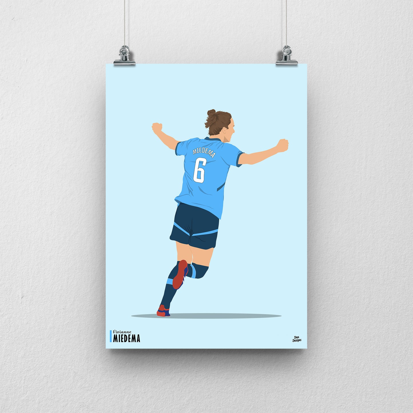 Viv Miedema Man City Print