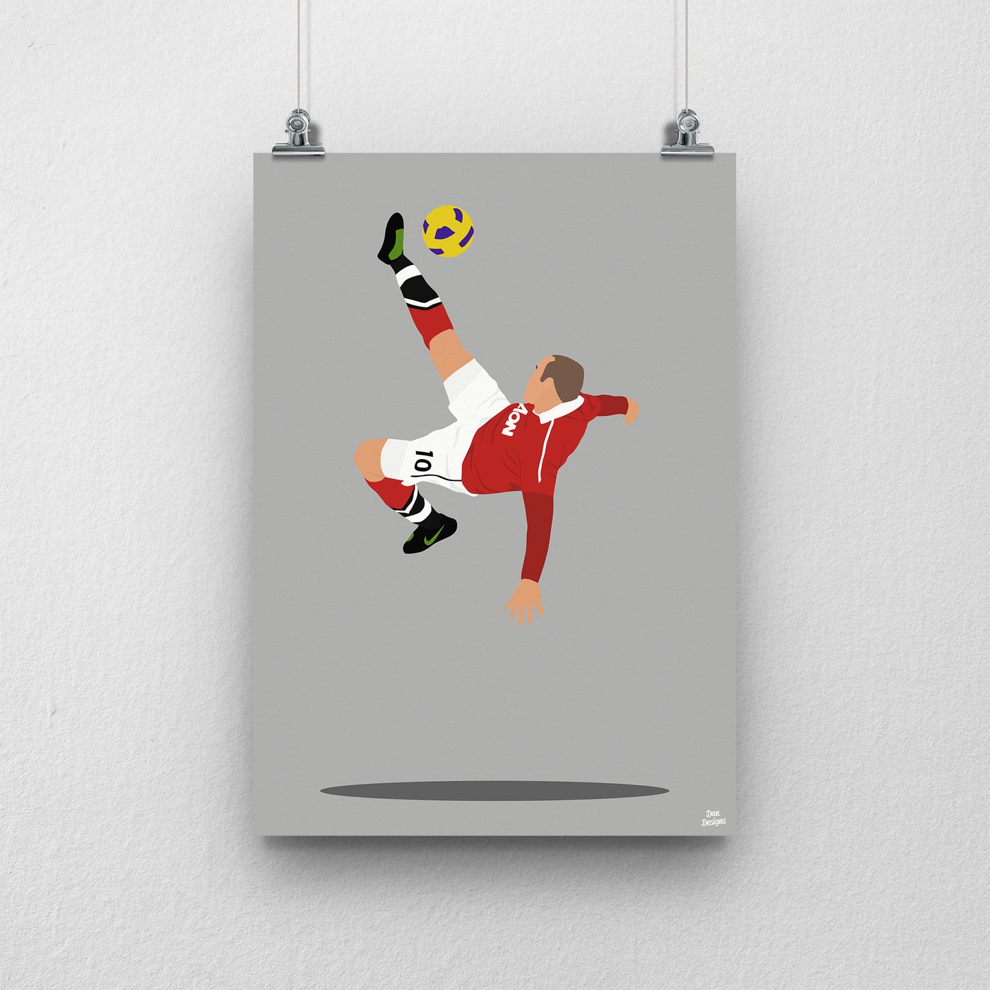 Wayne Rooney Print