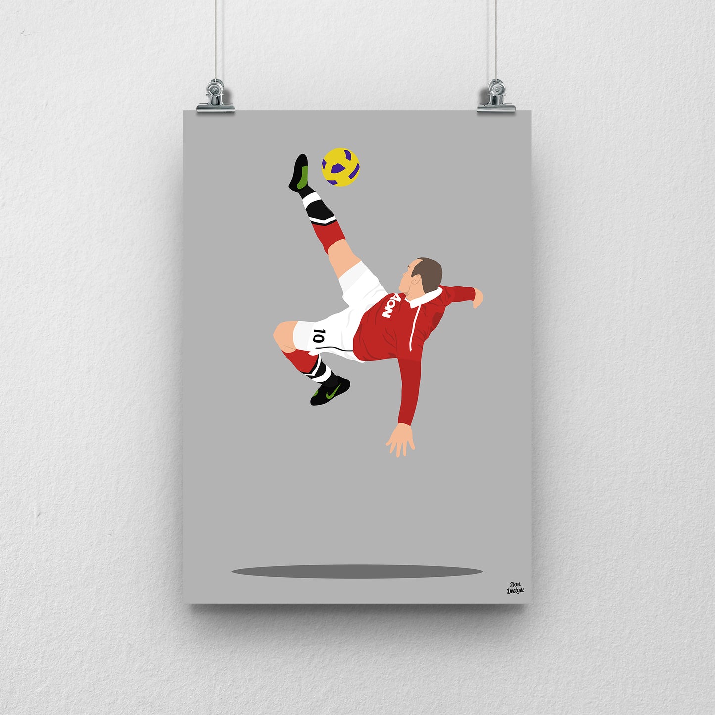 Wayne Rooney Print