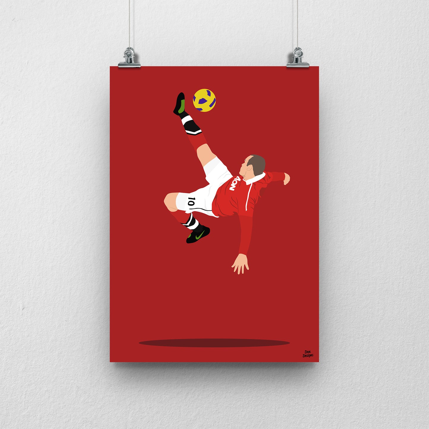 Wayne Rooney Print