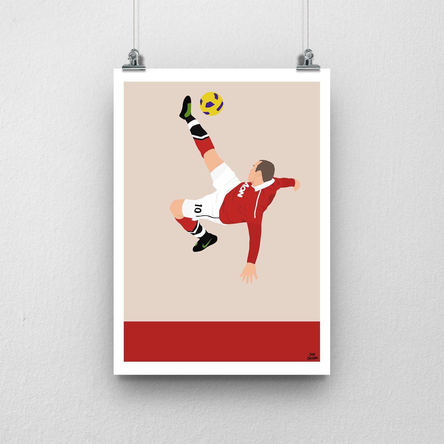 Wayne Rooney Print