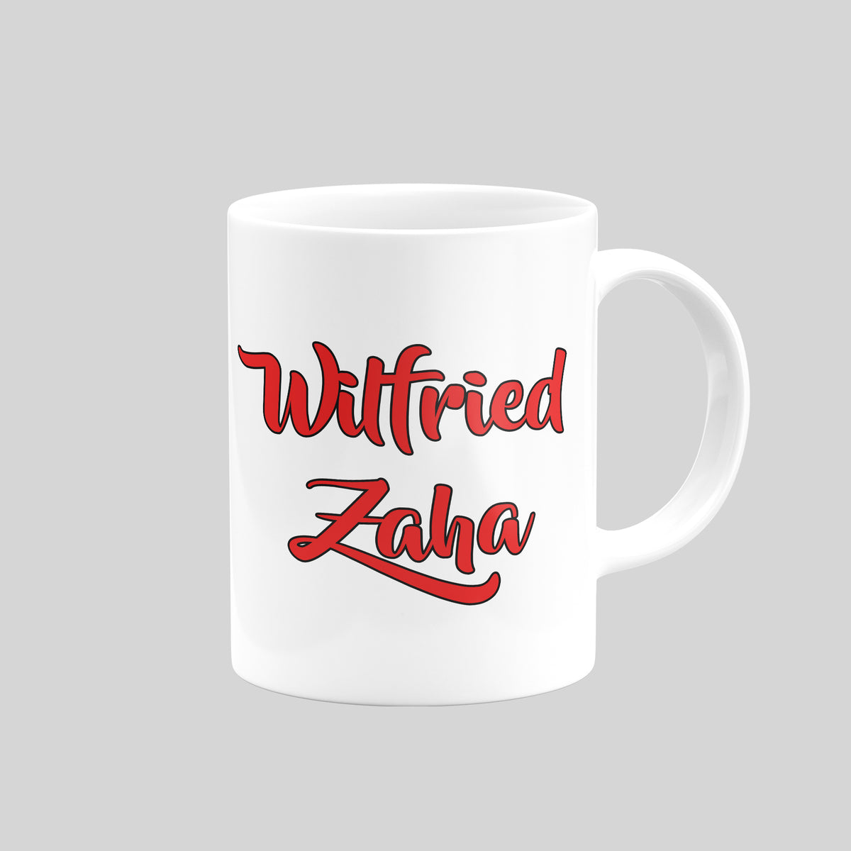 Wilfried Zaha Crystal Palace mug – reverse design