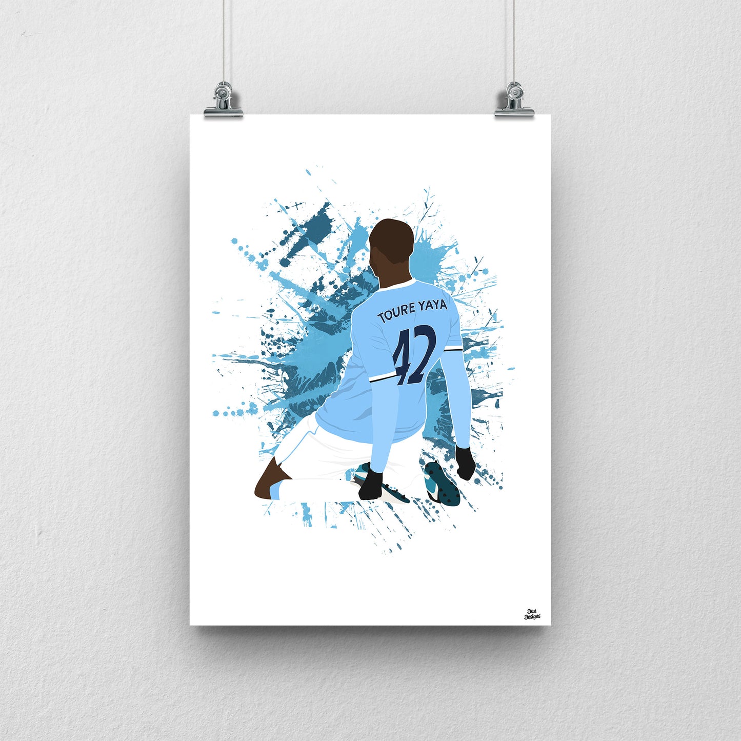 Yaya Toure Print