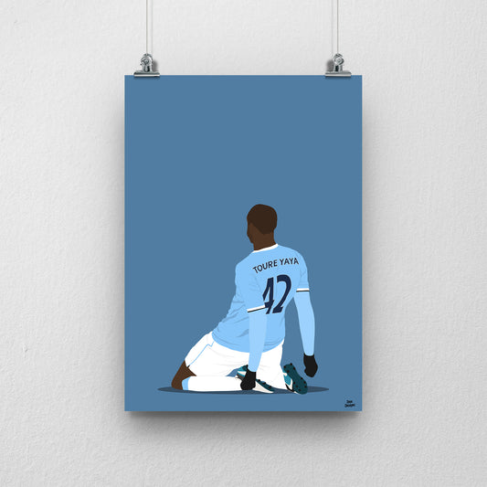 Yaya Toure Print