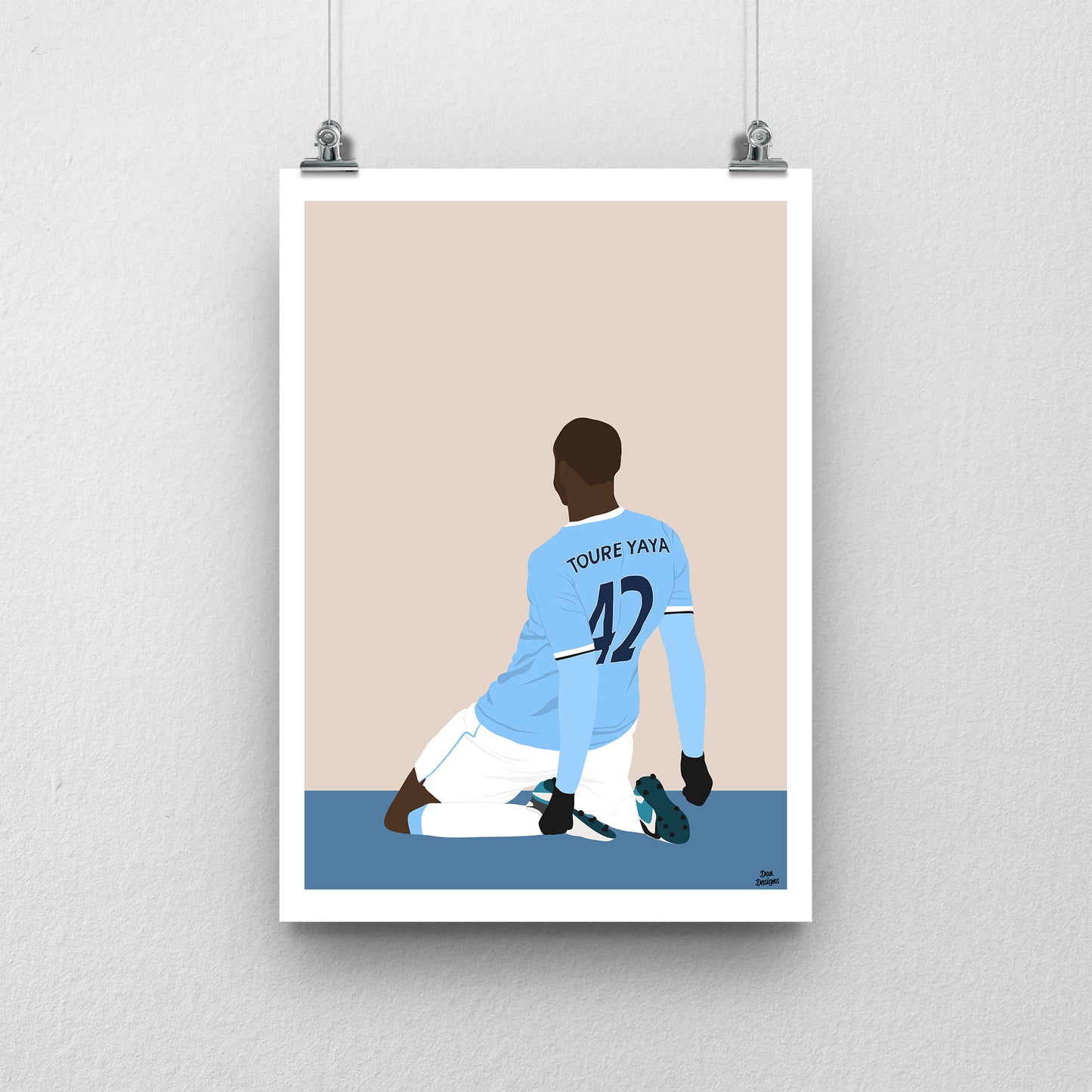 Yaya Toure Print