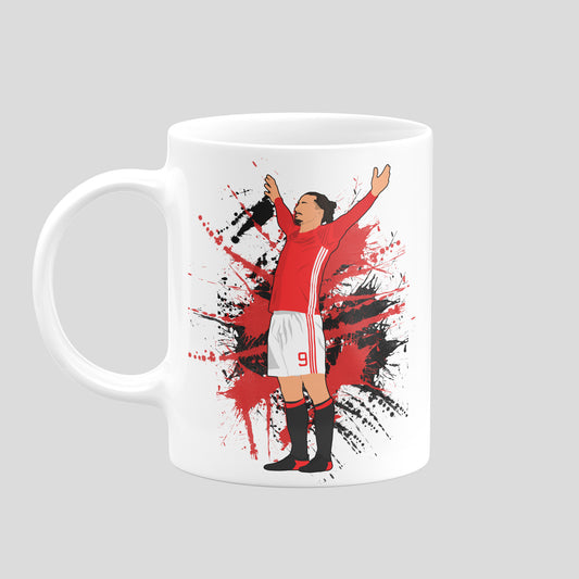 Zlatan Ibrahimovic Manchester United Mug – Football Artwork Design