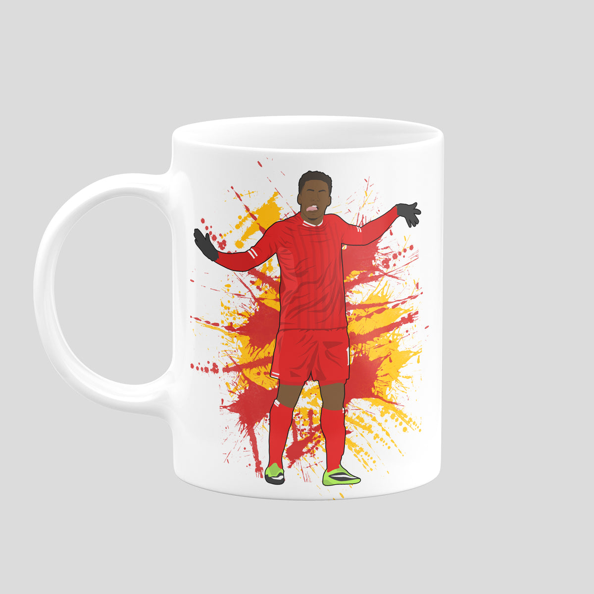 Daniel Sturridge Liverpool mug – original football artwork