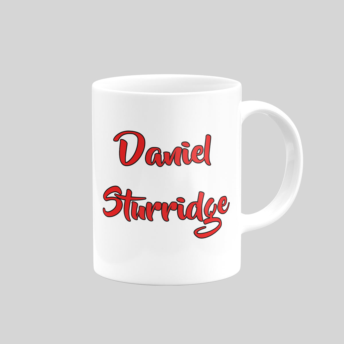 Daniel Sturridge Liverpool mug – reverse design