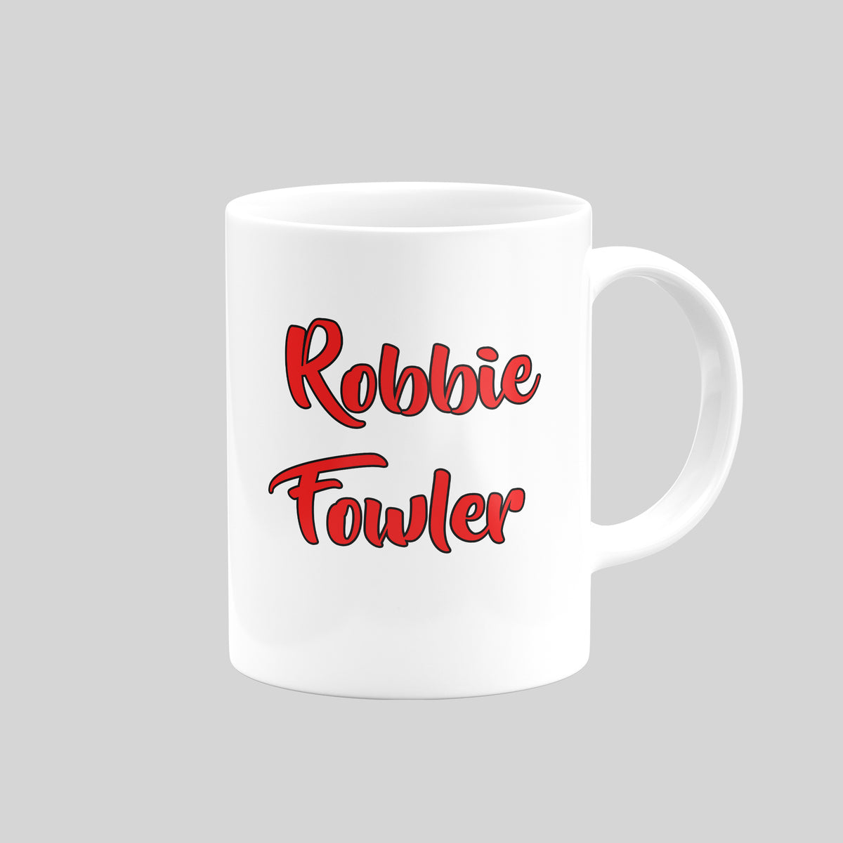 Robbie Fowler Liverpool mug – reverse design