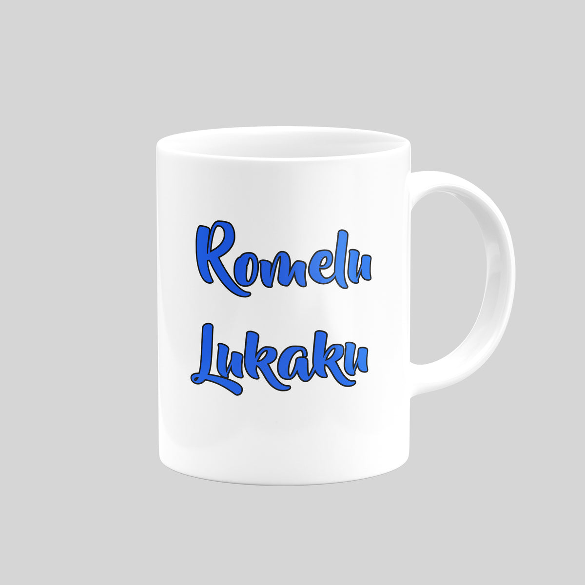 Romelu Lukaku Everton mug – reverse design