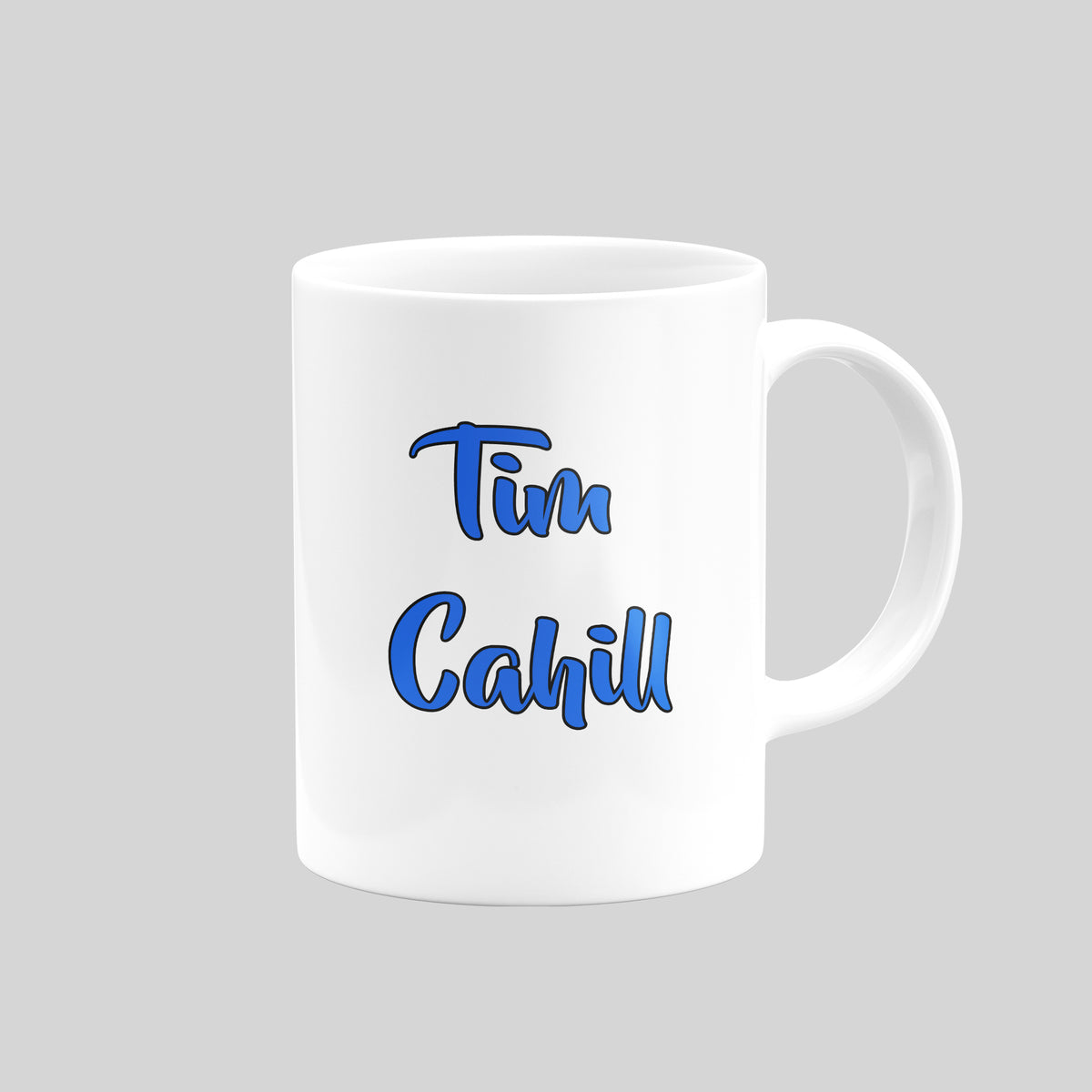 Tim Cahill Everton mug – reverse design