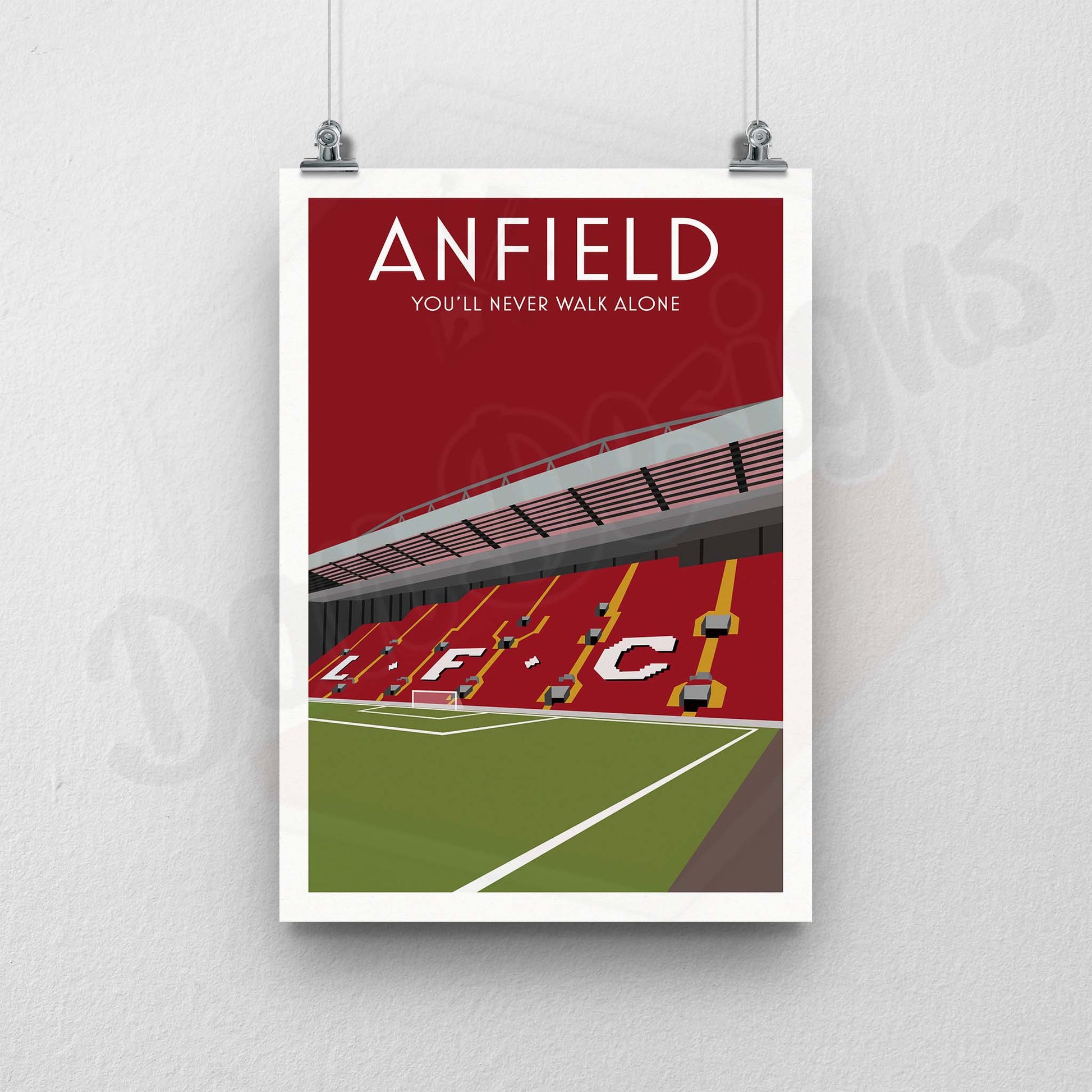 Anfield Stadium Print.