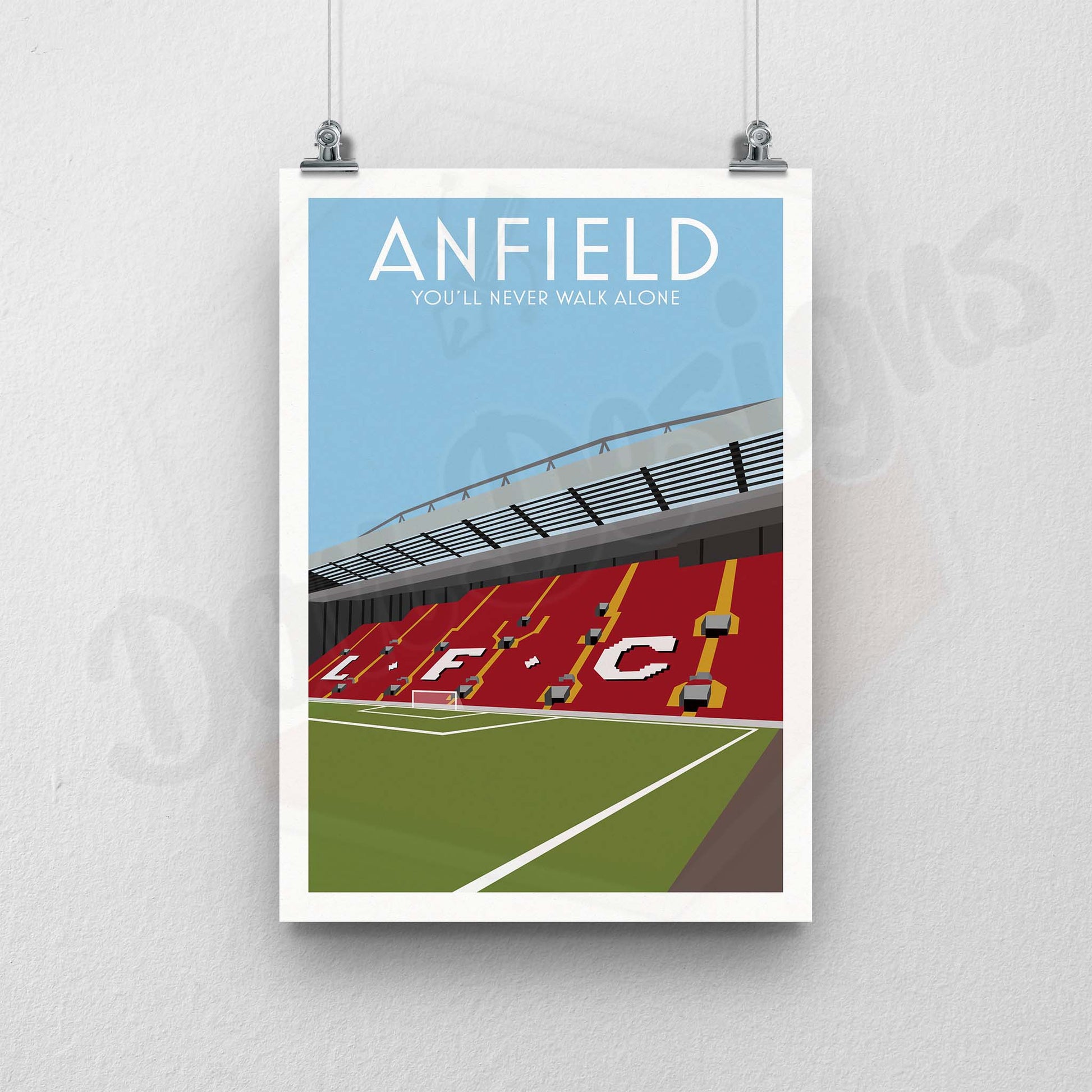 Anfield Stadium Print.