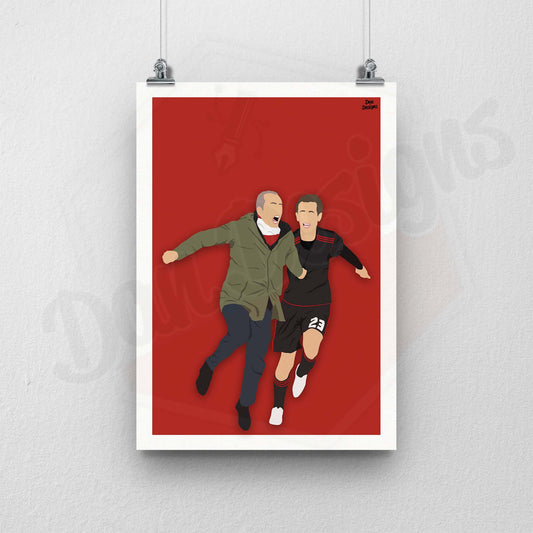 Paolo Di Canio Swindon Print.