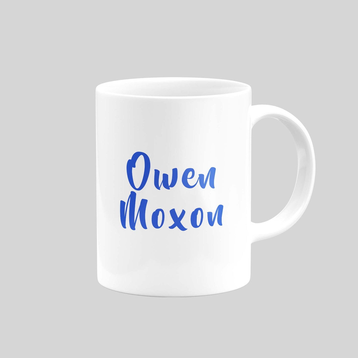 Owen Moxon Blue Mug