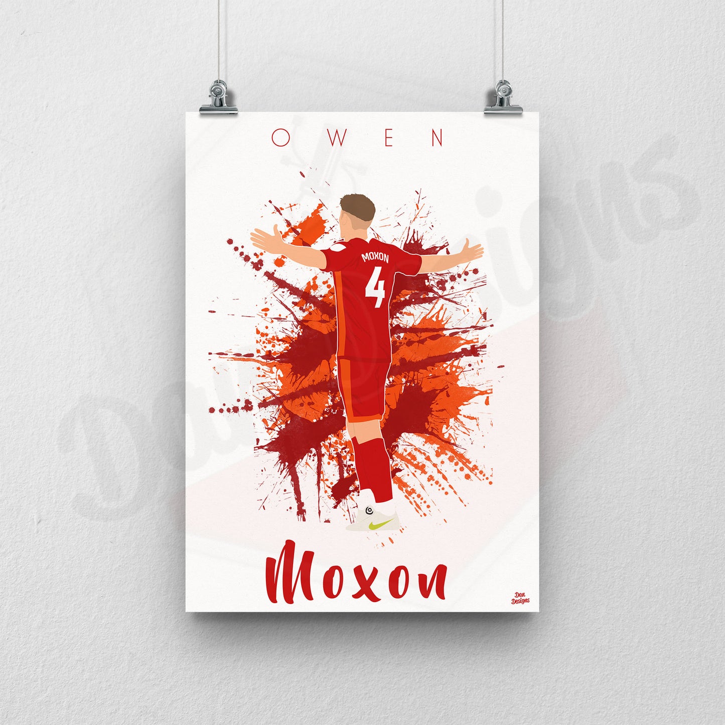 Owen Moxon Away Print