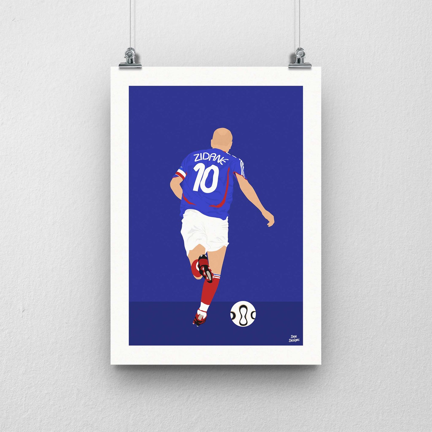 Zidane Print