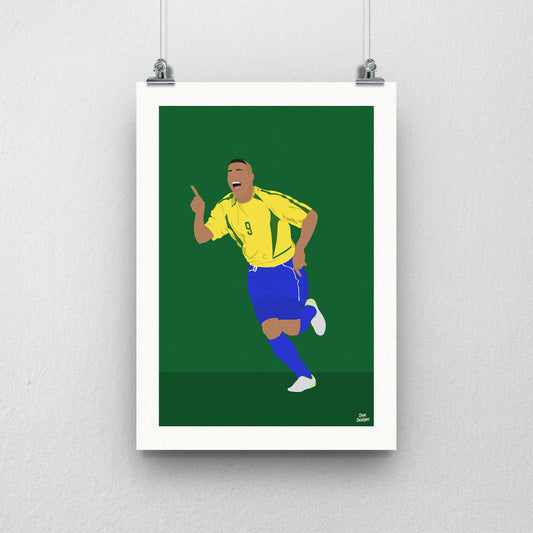 Ronaldo Brazil Print