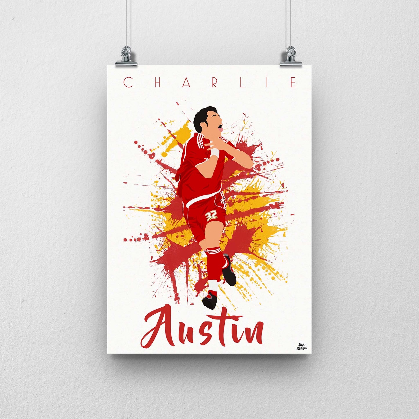 Charlie Austin Print 2