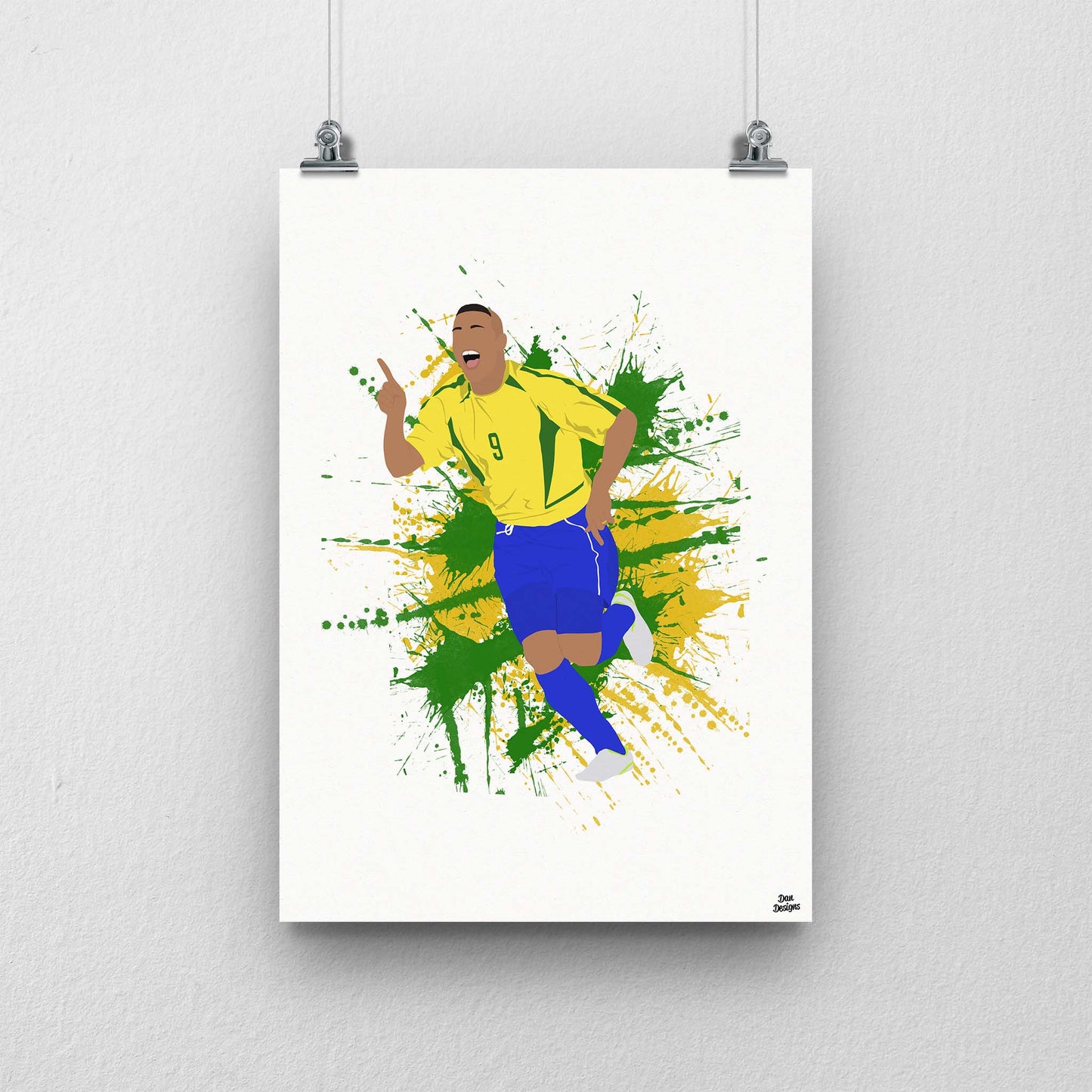 Ronaldo Brazil Print