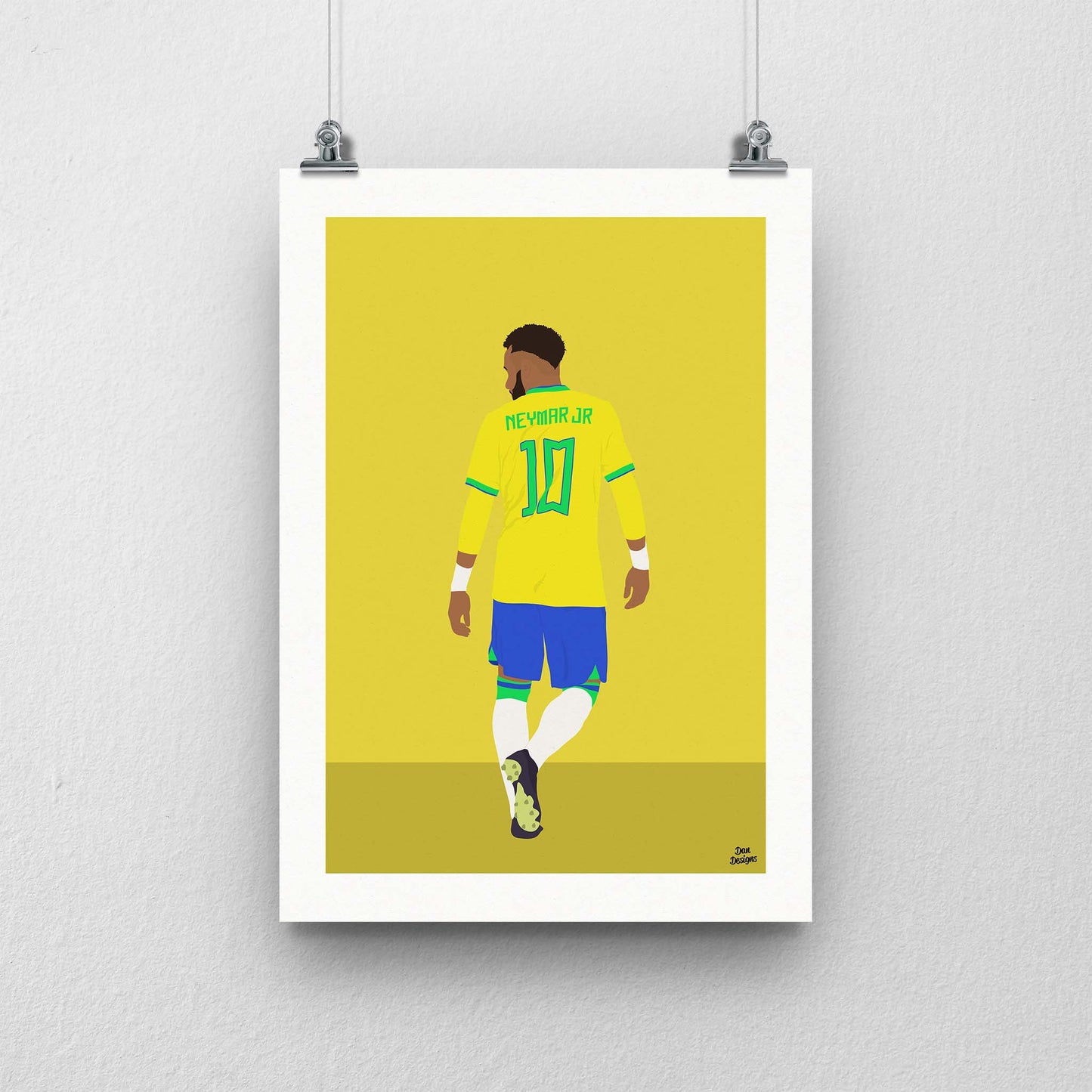 Neymar JR Print