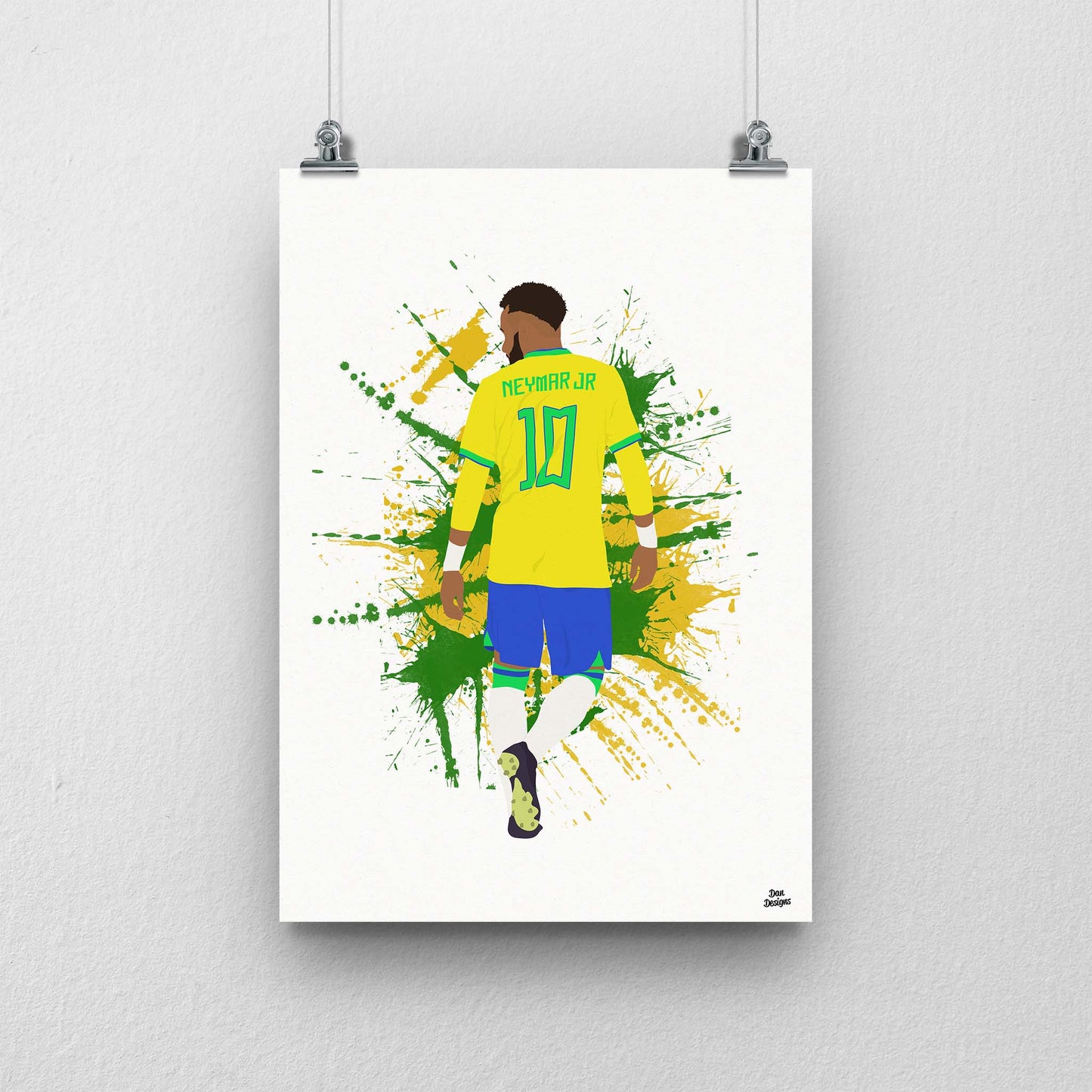 Neymar JR Print